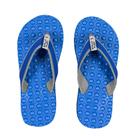 Chinelo Anabela Stilloflex Anatomico Ortopedico Masageador Antiderrapante Azul