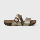 Chinelo Andacco Slide Feminino em Couro 14283