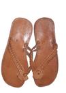 Chinelo artesanal de couro