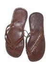 Chinelo artesanal de couro