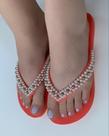 Chinelo artesanal