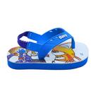 Chinelo Baby com elásticos e desenhos infantil Meninos Antiderrapante