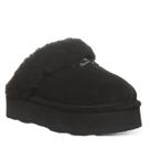 Chinelo BEARPAW Retro Loki feminino preto/preto tamanho 6