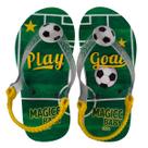 Chinelo Bebe Menino Futebol Copa Do Mundo 2026 Sandalia Infantil Menino Com Elastico Magicc Baby MB-066