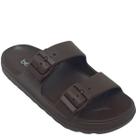 Chinelo Beira Rio Feminino com Fivela Dupla Cor:ChocolateTamanho:39