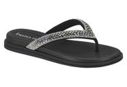 Chinelo Beira Rio Flat Feminino Brilho 8513.112
