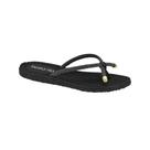 Chinelo Beira Rio Rasteira Feminino Tiras Brilho Strass