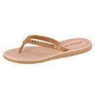 Chinelo Beira Rio Tira Fina Com Corrente