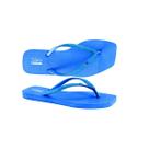 Chinelo Bico Quadrado Turquesa Glitter Ramarim 020851
