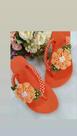 Chinelo bordado flores 35 36