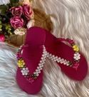 Chinelo bordado Pink 35/36