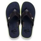Chinelo Br Sport De Dedo Leve Confortável Masculino Preto Branco