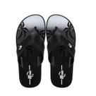 Chinelo Br Sport Masculino Estampa Praia Preto Branco Chinelo Br Sport Masculino Estampa Praia Preto Branco