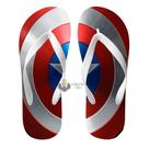 Chinelo capitão america escudo