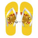 Chinelo Capitão Caverna amarelo