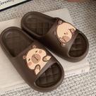 Chinelo Capivara Feminino - Design Bonito, Sola Grossa, para Verão