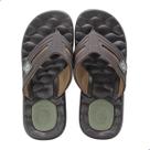 Chinelo Cartago 12530 Egeu IV Bege/Marrom/Verde