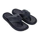 Chinelo Cartago Fuji Preto Cinza Masculino Solado Confortável