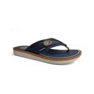 Chinelo Cartago Masculino De Dedo Lyon Iv 12531 Bege/Azul