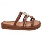 Chinelo Casual Feminino Com Pedrarias Mississipi J0222