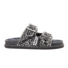 Chinelo Casual Feminino Estiloso Luxo Strass
