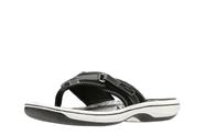 Chinelo Clarks Breeze Sea feminino preto sintético tamanho 9