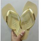 Chinelo Clean Square Logo Metalic