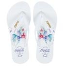 Chinelo Coca-Cola Almada Feminino Adulto - Ref CC4155 - Tam 34/42