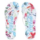 Chinelo Coca Cola Bahai Branco - Feminino Chinelo Coca Cola Bahai Branco - Feminino