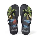 Chinelo Coca-Cola Bossa Feminino Adulto Ref CC4564