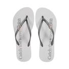 Chinelo Coca-Cola Coke New Feminino 24/25 Branco e Prata TAMANHO:36