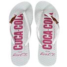Chinelo Coca Cola Glam 24/25 CC4476 Feminino Branco Branco TAMANHO:36