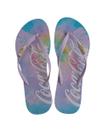 Chinelo Coca Cola Hibiscus Feminino Lilás 4382