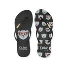 Chinelo Coca-Cola Shoes Coke Bear Feminino Adulto Ref. CC4672