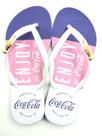 Chinelo Coca-Cola Shoes Enjoy Block Feminino Adulto - Ref CC4112 - Tam 34/40
