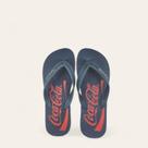 Chinelo Coca-Cola Shoes Lucky Masculino Adulto - Tam. 36/44 - Ref CC4177