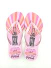 Chinelo Coca-Cola Shoes Power Of Color Feminino Adulto Ref CC3418 Chinelo Coca-Cola Shoes Power Of Color Feminino Adulto Ref CC3418