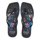 Chinelo Coca-Cola Shoes Square Cambridge Feminino Adulto Ref. CC4662