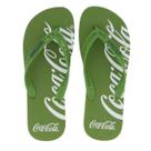 Chinelo Coca Cola Spencerian Crop 2 Verde
