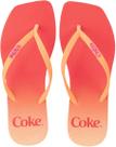 Chinelo coca cola square super color feminino