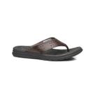 Chinelo couro pegada
