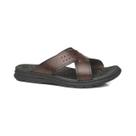 Chinelo couro pegada