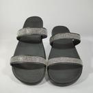 Chinelo dagami duas tiras com strass 810