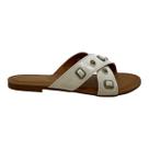 Chinelo dcapri feminina rasteira casual 351 off white Chinelo dcapri feminina rasteira casual 351 off white