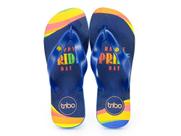 Chinelo de Borracha Masculino Colorido Confort Praia Chinelo de Borracha Masculino Colorido Confort Praia