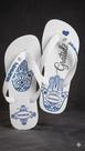 Chinelo de Borracha Personalizado Gratidão e Olho Grego Tamanho 33 ao 40