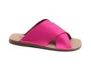 Chinelo de Couro Feminino Rasteiro Adhere 5400019