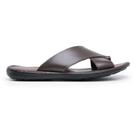 Chinelo De Couro Masculino Moda - CBA CABICERA