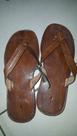 Chinelo de couro somente n 41