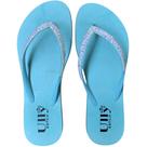 Chinelo de Dedo Azul Com Detalhe na Tira Stras - ULLY Chinelo de Dedo Azul Com Detalhe na Tira Stras - ULLY